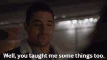 You Taught Me Some Things Wilmer Valderrama GIF - You Taught Me Some Things Wilmer Valderrama Carlos Madrigal GIFs
