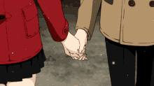 Anime Couple Hand Holding GIF - Anime Couple Hand Holding GIFs
