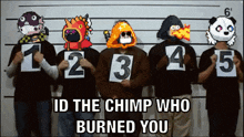 Chimpers Chimpers Burn GIF