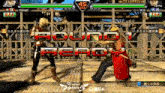 a video game screen says round ready in red