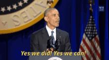 Obama Yes We Did GIF - Obama Yes We Did Yes We Can GIFs
