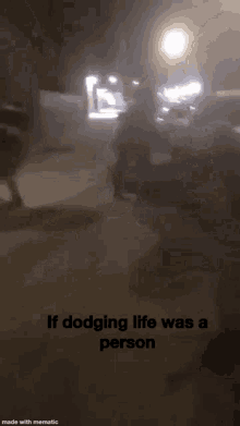 Dodging Life Like A Person GIF - Dodging Life Like A Person Fighting GIFs