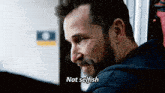a man with a beard says " not selfish "