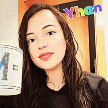 a woman with the name yhan on the bottom right
