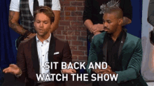 Robby Findingprincecharming GIF - Robby Findingprincecharming Sit Back And Watch The Show GIFs
