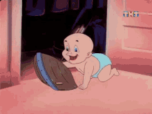 Baby The Mask GIF - Baby The Mask Cartoon GIFs