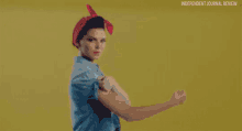 vote rosiethe riveter lady power woman strong