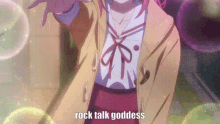 Rock Talk Sumi GIF - Rock Talk Sumi Anime GIFs