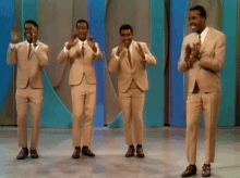 Clap To The Beat The Four Tops GIF - Clap To The Beat The Four Tops Reach Out Ill Be There GIFs