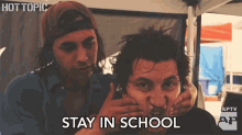 stay in school as long as you can pinch cheeks squeeze vic fuentes