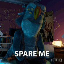 Spare Me Blinky GIF - Spare Me Blinky Trollhunters Tales Of Arcadia GIFs