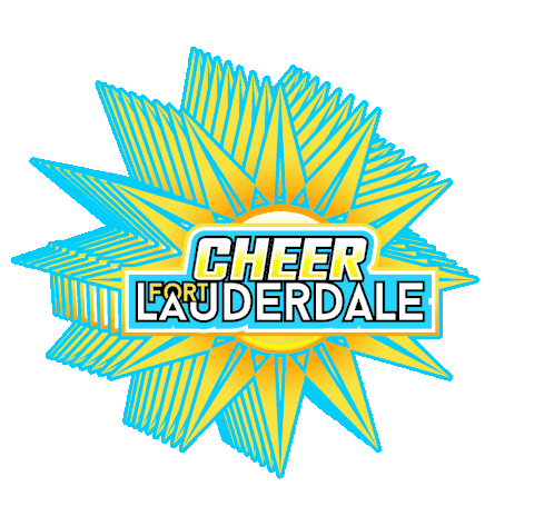 Cheer Lauderdale Sticker - Cheer Lauderdale Cheerfortlauderdale Stickers