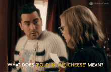 What Does Fold In The Cheese Mean David GIF