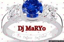 Dj Maryo Ring GIF - Dj Maryo Ring Diamond GIFs