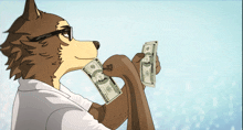 Wolf Of Wall Street Wolf Of Ether Street GIF - Wolf Of Wall Street Wolf Of Ether Street Money GIFs