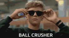 ball crusher cool sunglasses
