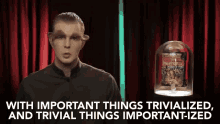 Important Things Trivalized Trival Things Importantized GIF - Important Things Trivalized Trival Things Importantized Downplay GIFs