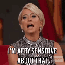 Im Very Sensitive About This Real Housewives Of New York GIF - Im Very Sensitive About This Real Housewives Of New York Rhony GIFs