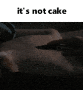 Stranger Things Cake GIF - Stranger Things Cake Its Not Cake GIFs
