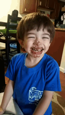 Messy Child GIF - Messy Child Laughing GIFs