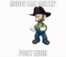 Luigi Discord Mod GIF