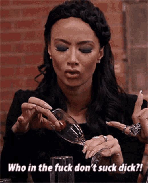 Draya Draya Sucks Dick GIF Draya Draya Sucks Dick Draya Who Dont Suck Dick Discover Share GIFs