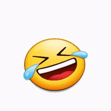 a group of laughing smiley faces with tears running down their faces .