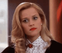 reese witherspoon unsure hmm thinking