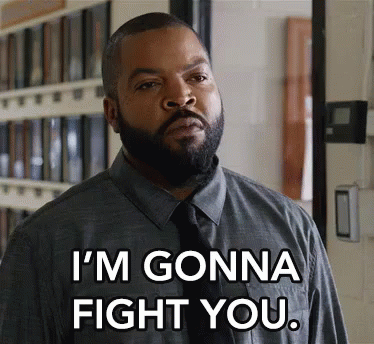 I'M Gonna Fight You GIF - Fist Fight Ice Cube Im Gonna Fight You GIFs