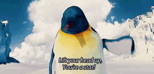 Happy Feet Lift Your Head Up GIF - Happy Feet Lift Your Head Up Youre A Star GIFs