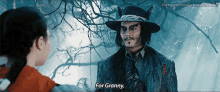 Johnny Depp Into The Woods2014 GIF - Johnny Depp Into The Woods2014 The Wolf GIFs