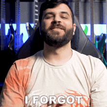 I Forgot Andrew Baena GIF - I Forgot Andrew Baena I Can'T Remember GIFs