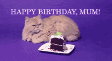 Happy Birthday Mum Hbd Mum GIF - Happy Birthday Mum Hbd Mum Birthday Cake GIFs