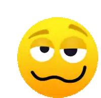 a yellow smiley face with a smile on it 's face