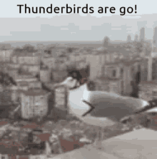 Thunderbirds Are Go Salute GIF - Thunderbirds Are Go Bird Salute GIFs
