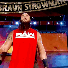 Braun Strowman Entrance GIF - Braun Strowman Entrance Team Raw GIFs