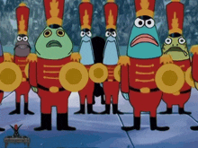 Spongebob Band Geeks GIF - Spongebob Band Geeks Band GIFs