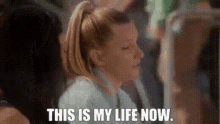 Glee Brittany Pierce GIF - Glee Brittany Pierce This Is My Life Now GIFs