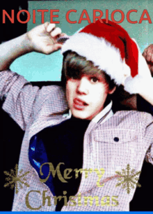 justin bieber santa claus is coming to town gif
