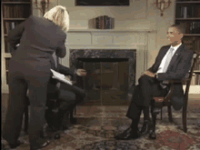 Obama Interview GIF - Obama Interview Jackass GIFs