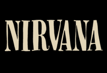 nirvana rock band flowers logo