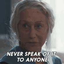 Never Speak Of It To Anyone Cara Dutton GIF - Never Speak Of It To Anyone Cara Dutton 1923 GIFs