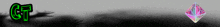 a gray background with a green g and a purple triangle