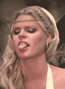 Sophie Monk Tongue Out GIF - Sophie Monk Tongue Out Lick GIFs