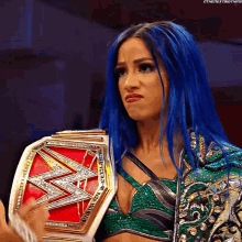 Sasha Banks 2beltz Banks GIF - Sasha Banks 2beltz Banks Raw Womens Champion GIFs