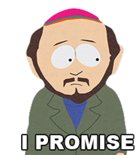 I Promise Gerald Broflovski Sticker - I Promise Gerald Broflovski South Park Stickers