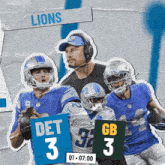 Green Bay Packers (3) Vs. Detroit Lions (3) First Quarter GIF - Nfl National Football League Football League GIFs