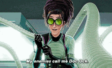 Spiderman Into The Spiderverse My Enemies Call Me Doc Ock GIF - Spiderman Into The Spiderverse My Enemies Call Me Doc Ock Dr Octopus GIFs