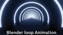 Blender Loop Animation Neon Lights Animation GIF - Blender Loop Animation Neon Lights Animation Blender GIFs
