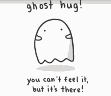Ghost Hug Huh GIF - Ghost Hug Huh Wtf GIFs
